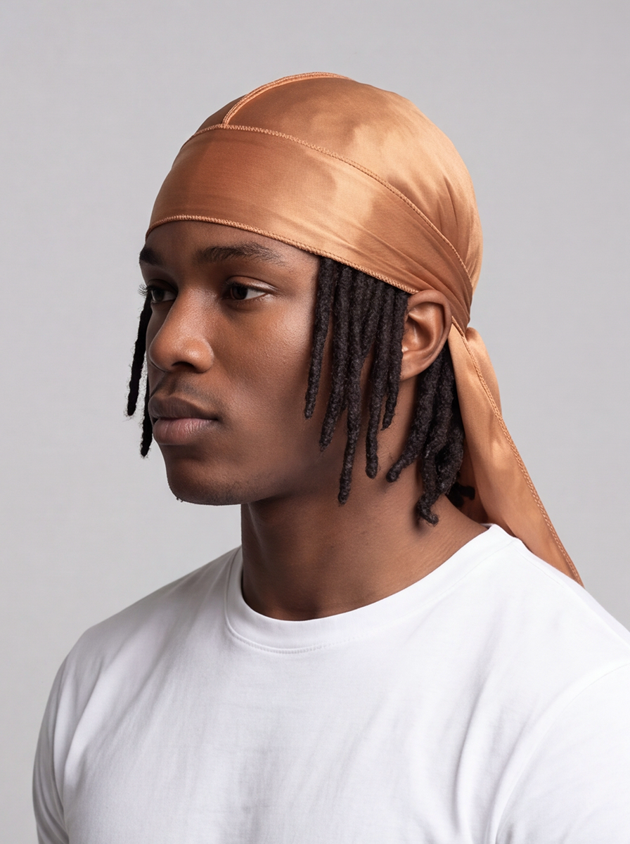 Brown Satin Durag