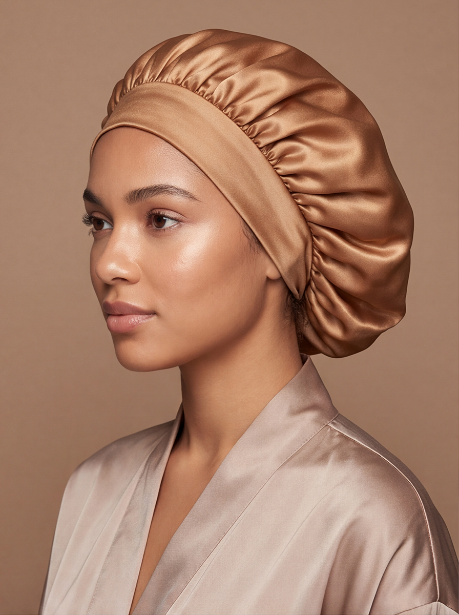Gold Silky Bonnet