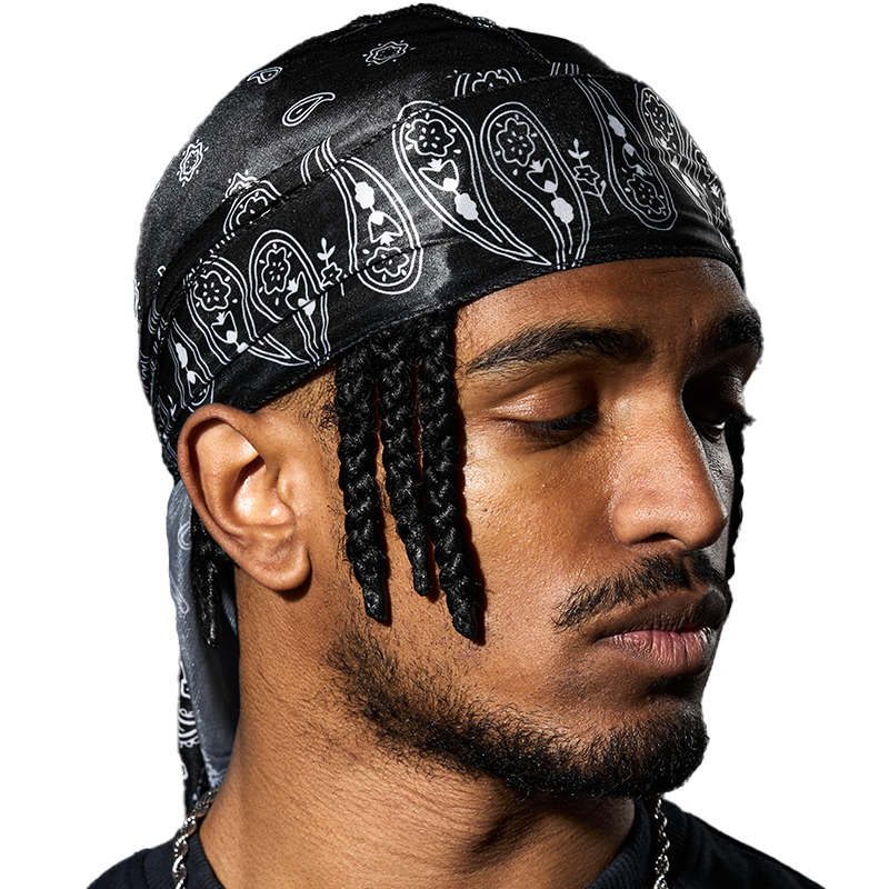 Black Paisley Durag