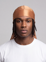 Brauner Satin Durag
