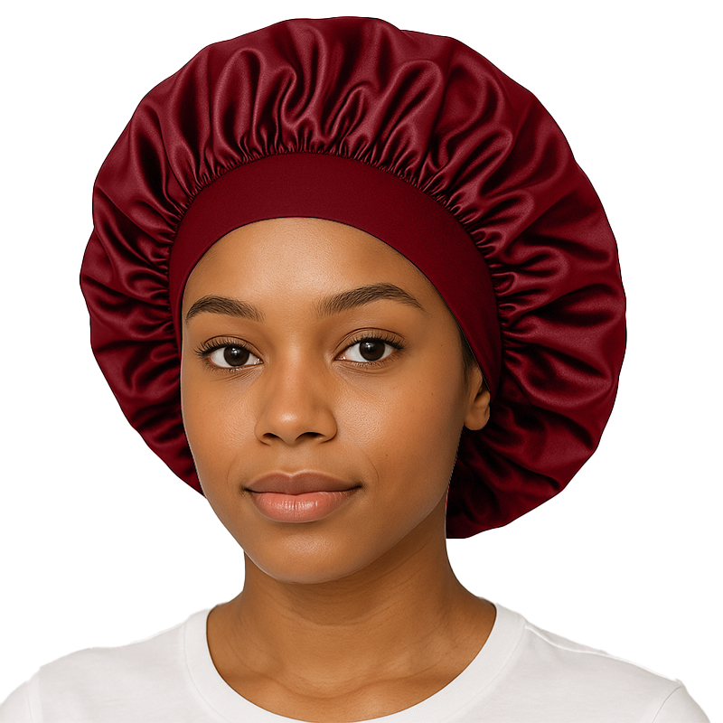 Red Silky Bonnet