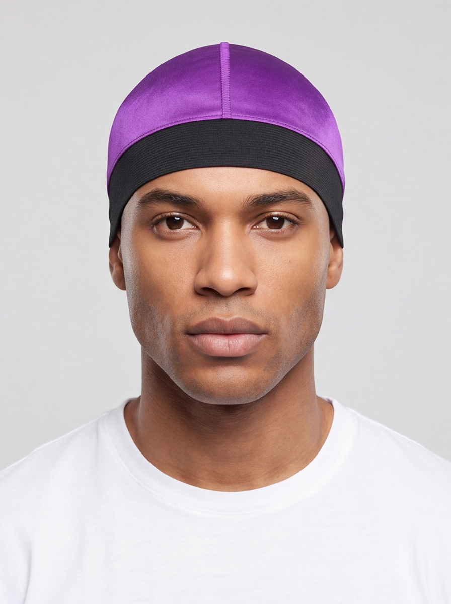 Lila Wave Cap