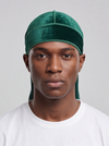 Grüner Samt Durag
