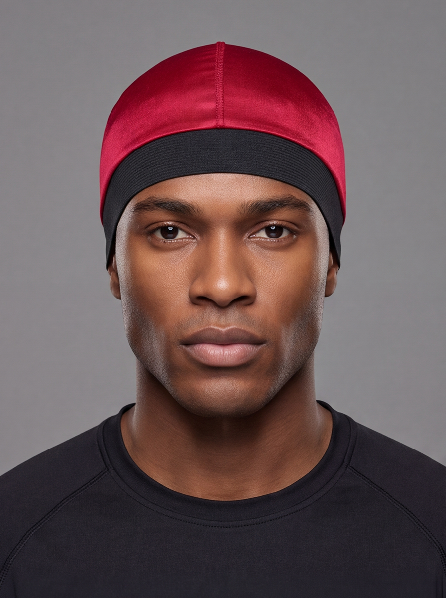 Red Skull Cap
