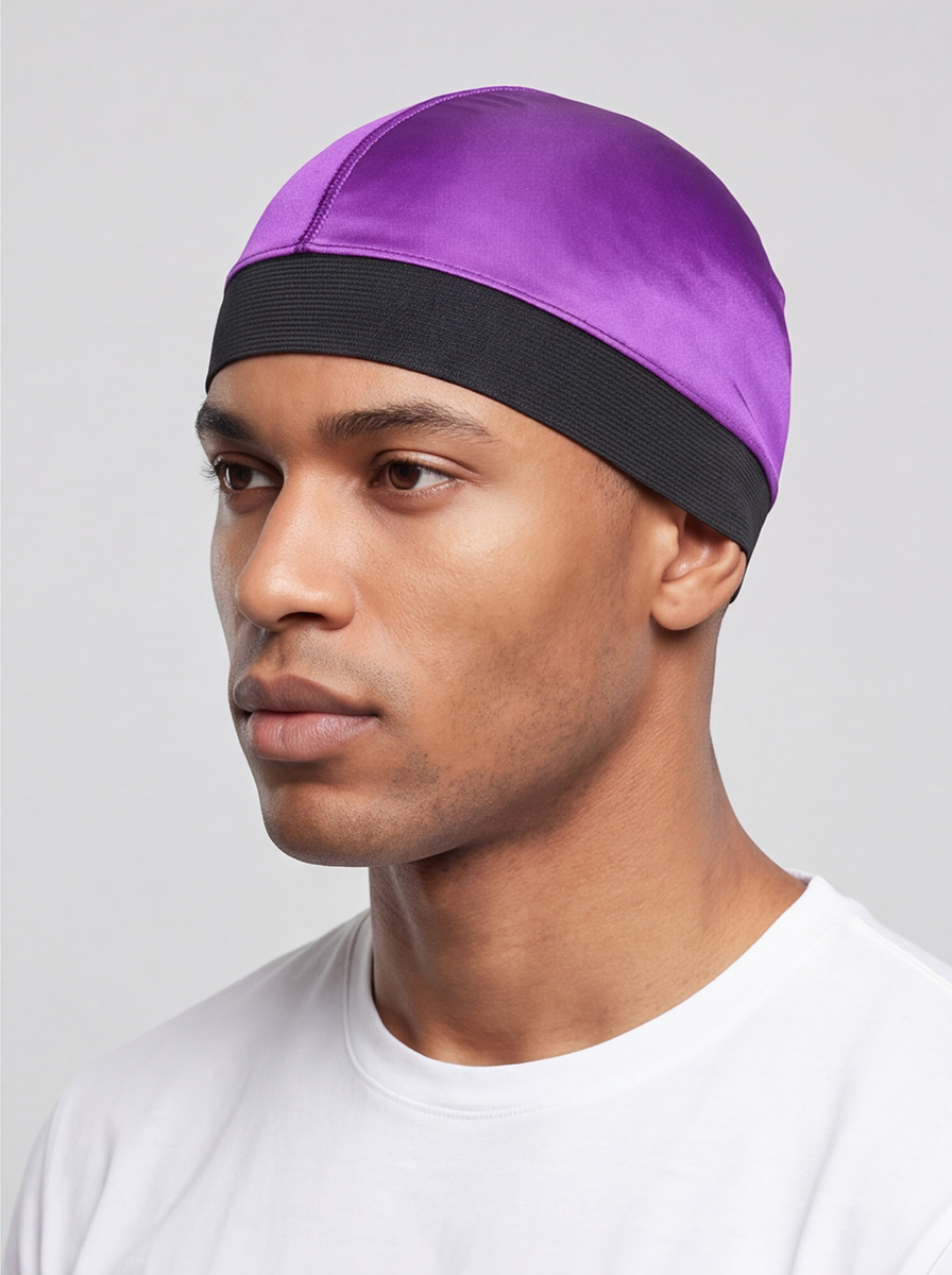 Lila Wave Cap