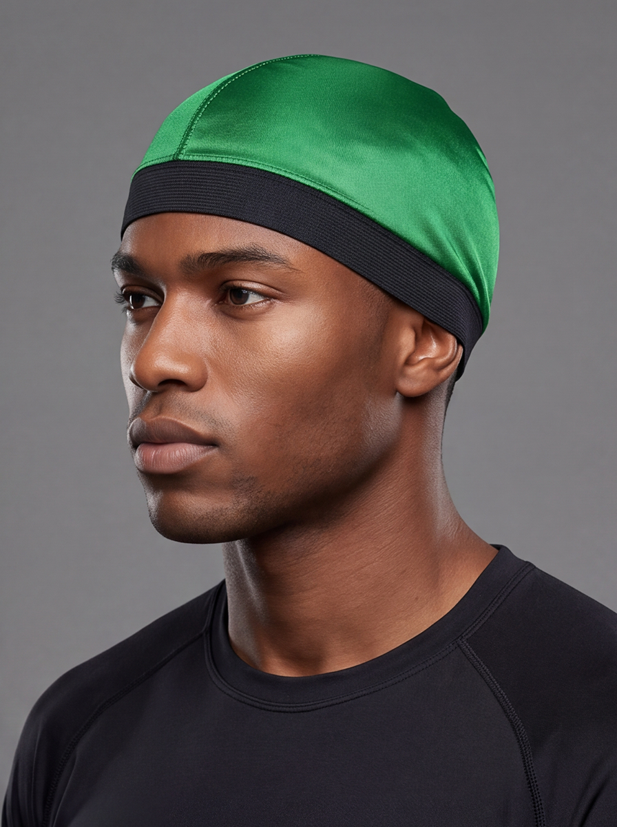 Green Skull Cap