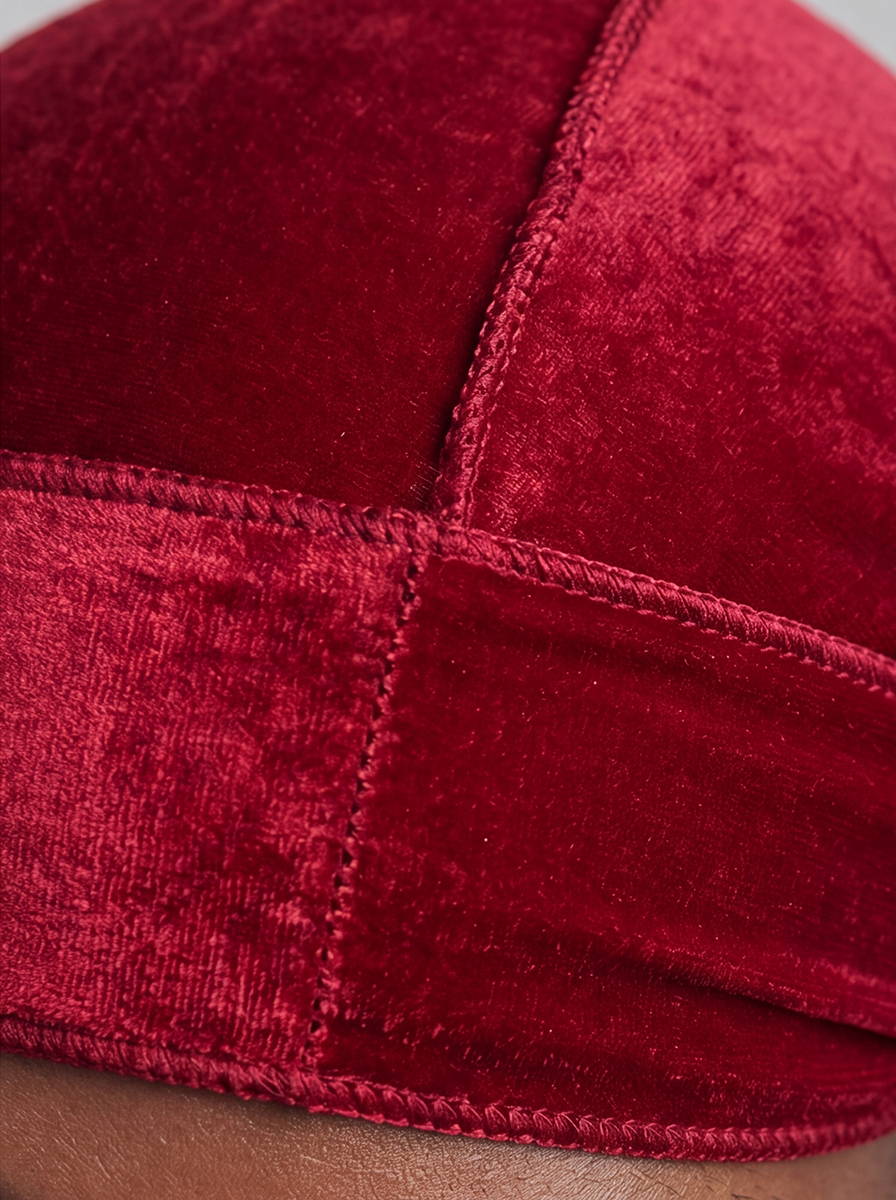 Roter Samt Durag