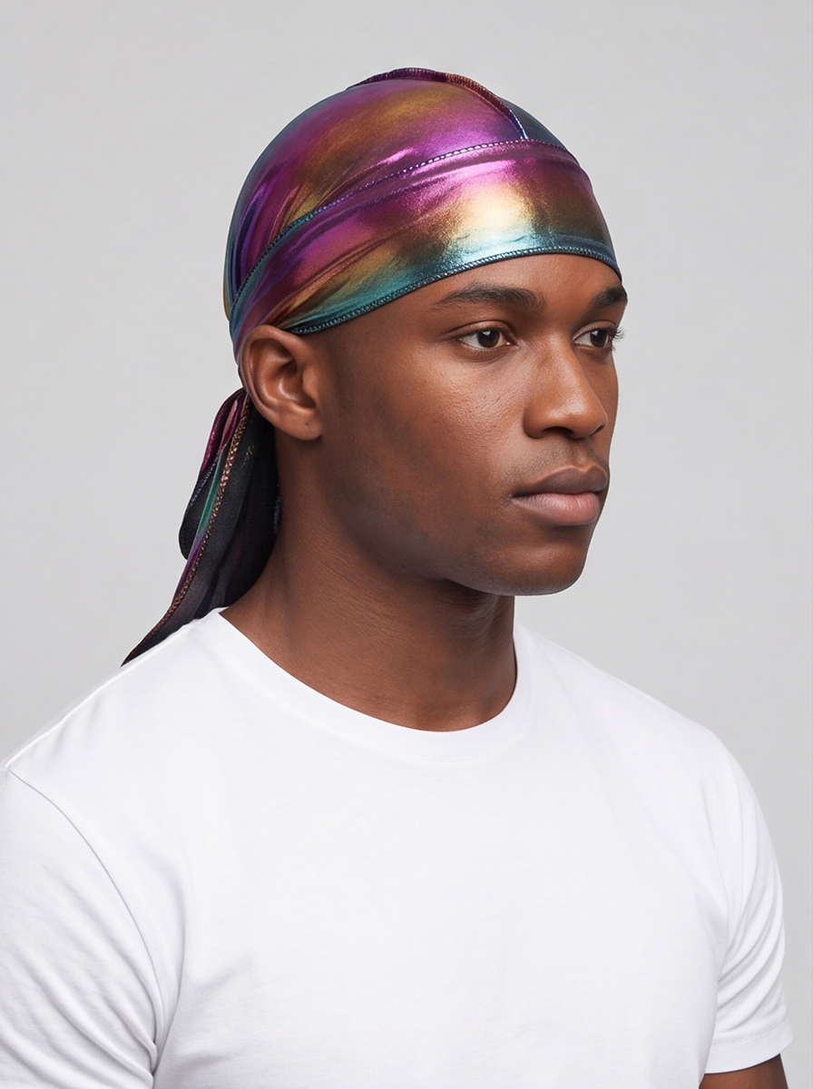 Mehrfarbiger holografischer Durag