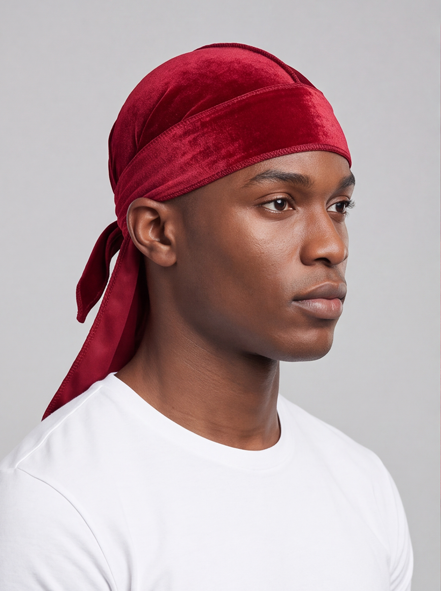 Roter Samt Durag