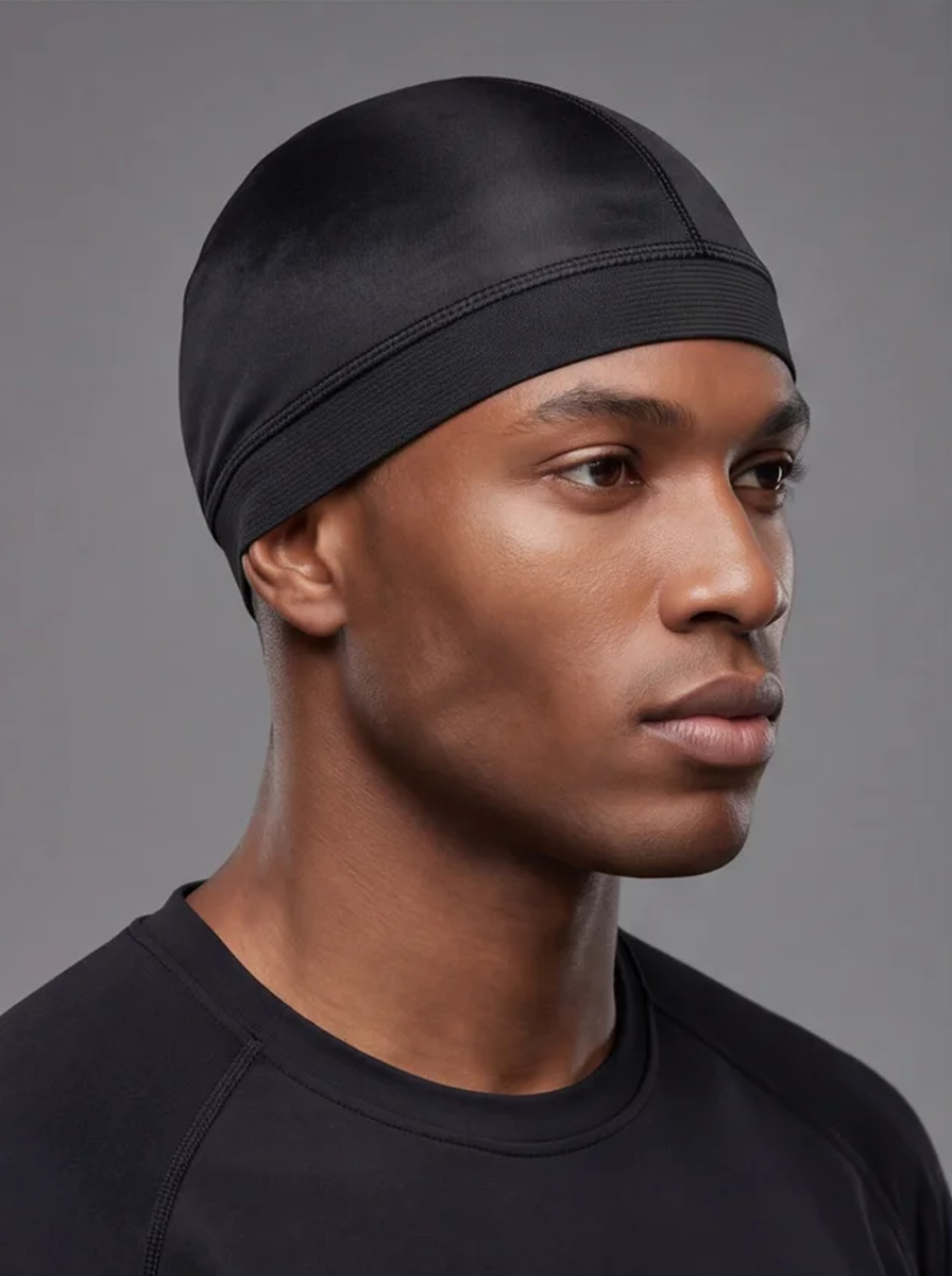 Schwarze Wave Cap