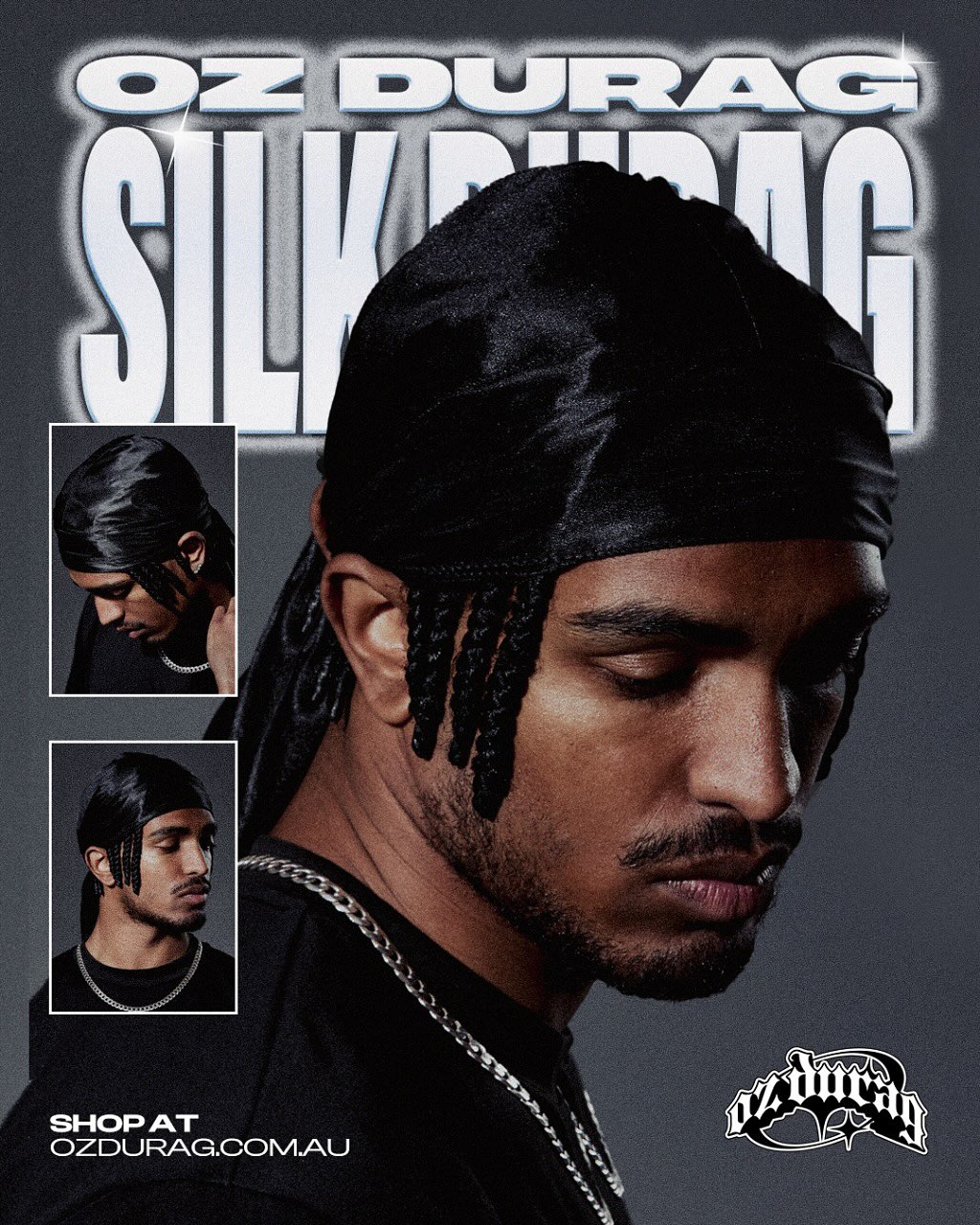 Blue Velvet Durag | #1 In USA | OZ Durag