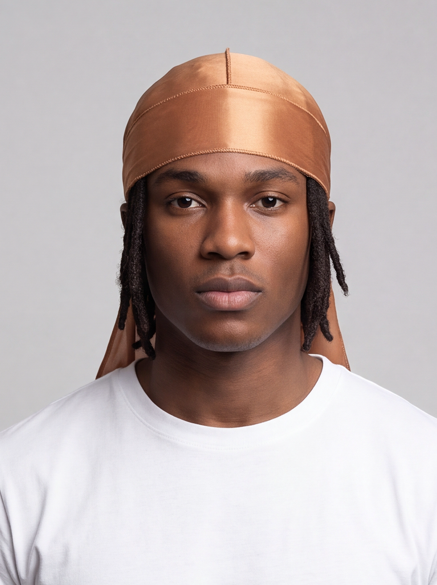 Brown Satin Durag