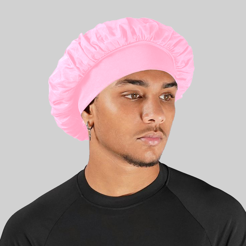 Pink Silky Bonnet