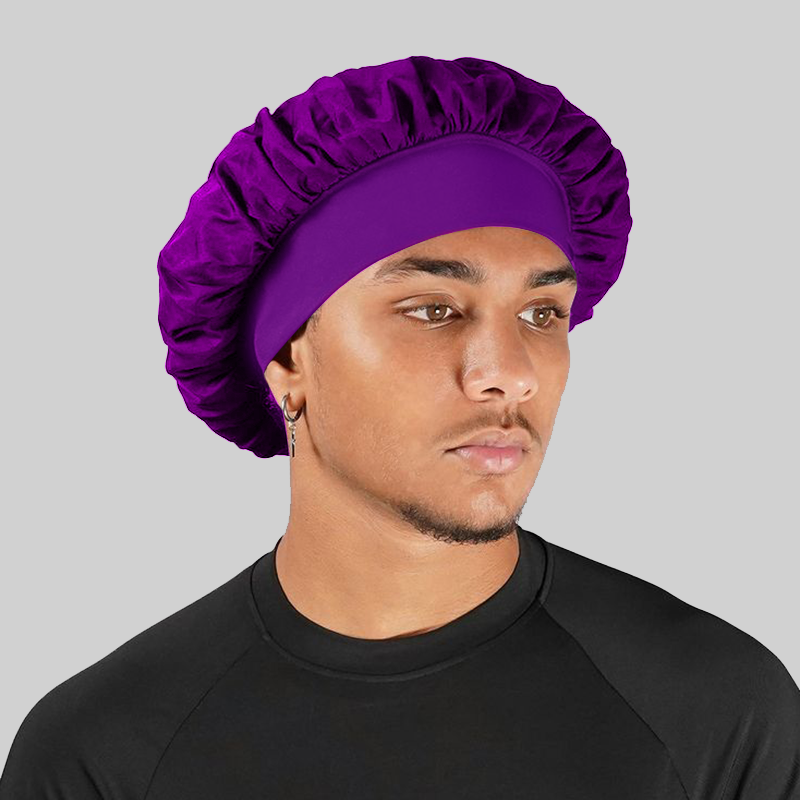 Purple Silky Bonnet