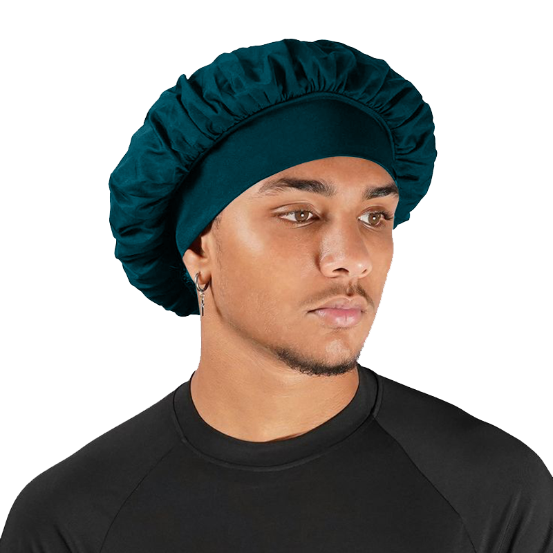 Teal Silky Bonnet