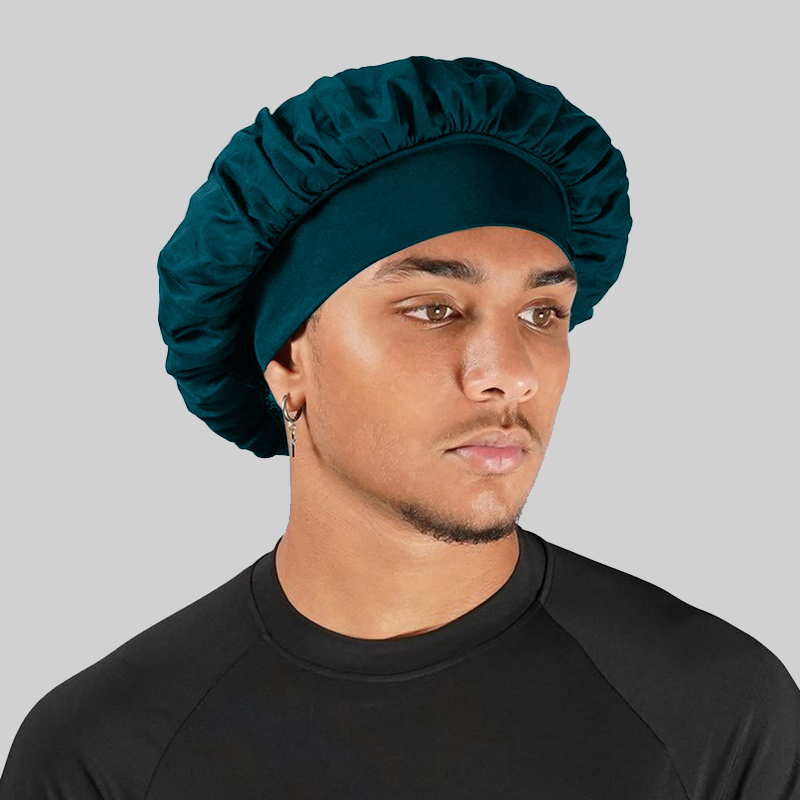 Teal Silky Bonnet