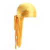Durag giallo setoso per bambini